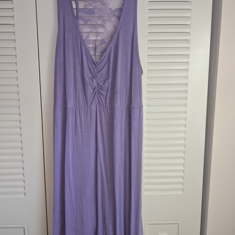 Torrid Lavender Sleeveless Maxi Dress